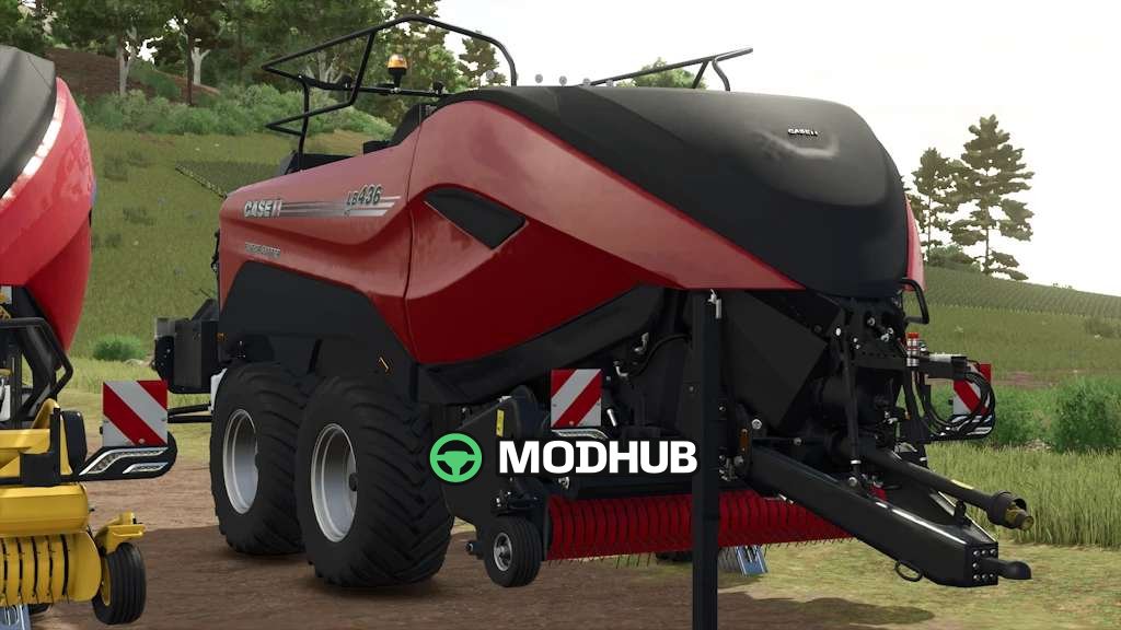 Пак прес-підбирачів CNH Square Balers Rust Edition для FS25