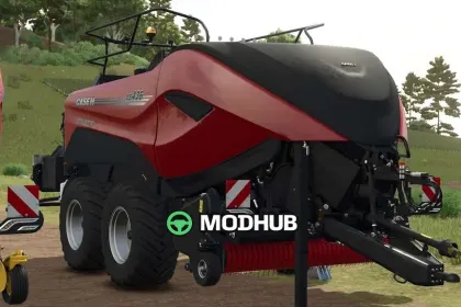 Пак прес-підбирачів CNH Square Balers Rust Edition для FS25 — 2
