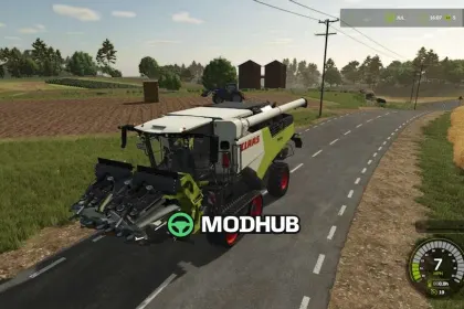 Комбайн CLAAS TRION 720-750 Speedy v2.0 для FS25 — 2