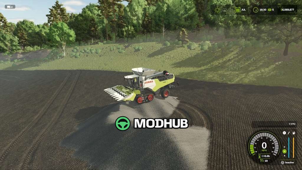 Комбайн CLAAS TRION 720-750 Speedy v2.0 для FS25