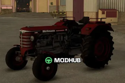 Трактор Huerlimann D110 для FS25 — 2