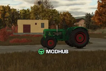 Трактор Deutz D80 Placeable v1.8 для FS25