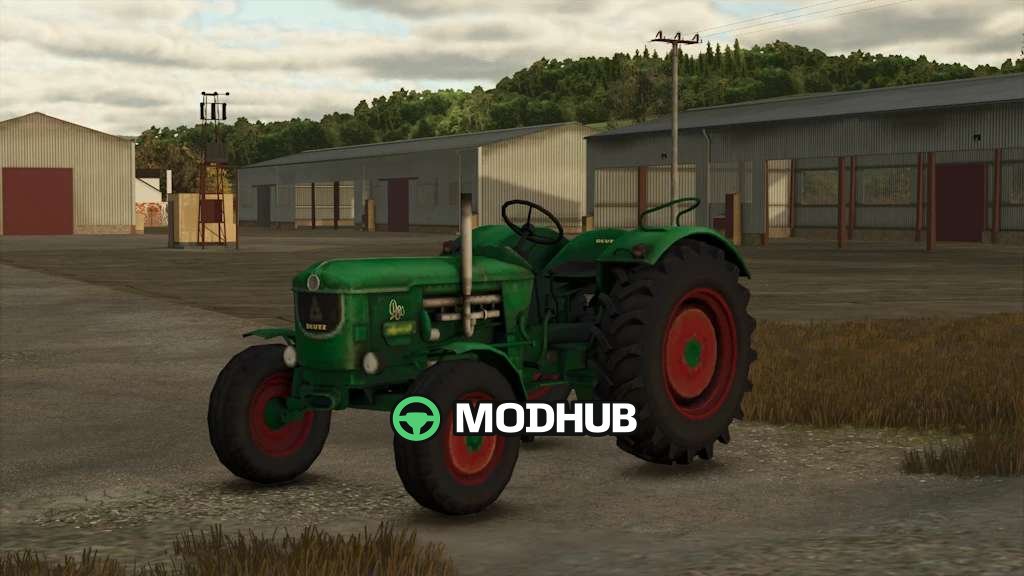 Трактор Deutz D80 Placeable v1.8 для FS25