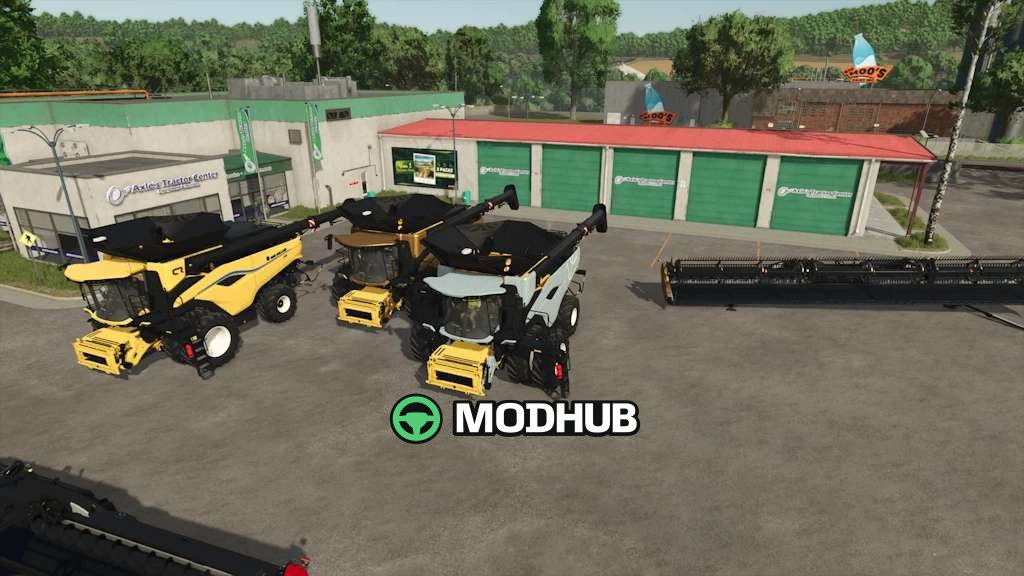 Комбайн New Holland CR11 v3.2 для FS25