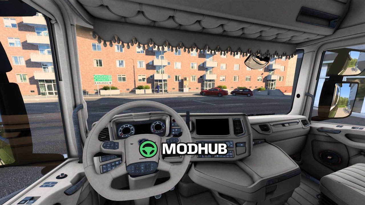 Innenraum Scania S/R Next Gen V8 v1.0 für ETS2