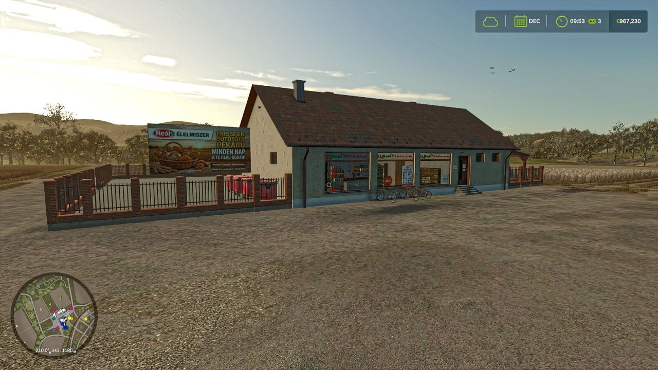 Точка продажу Reál Grocery Store для Farming Simulator 25