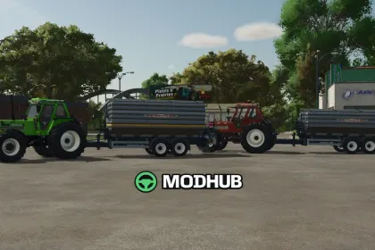 Причіп для винограду Randazzo 2-вісний BETA 2 для FS25
