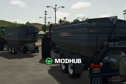 Причіп для винограду Randazzo 2-вісний BETA 2 для FS25 — 2