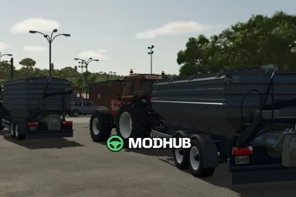 Причіп для винограду Randazzo 2-вісний BETA 2 для FS25 — 4