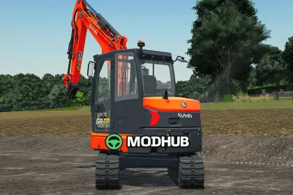 Екскаватор Kubota U50 для FS25