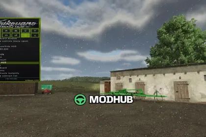 Скрипт Kirikouano Menu HUD V1.5 для FS25