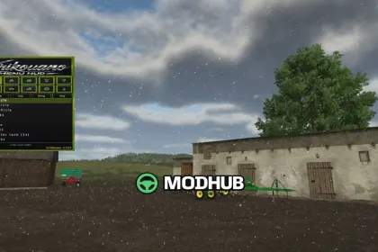 Скрипт Kirikouano Menu HUD V1.5 для FS25 — 2