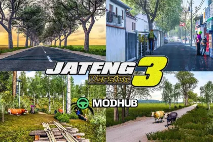 Map New Jateng v3.3 for ETS2 1.61