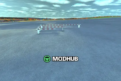 Бар'єр Smart Barrier Pack V1.1.2 для FS25 — 2