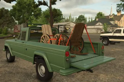 Functional Adirondack Rocking Chair with Sound for FS25 — 2