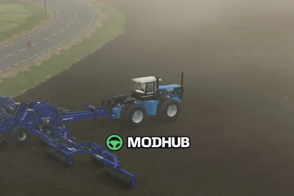 Roller Dalbo MegaRoll 2430 Rust Edition for FS25