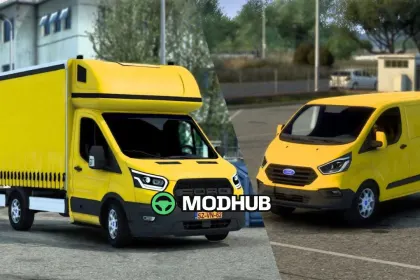 Автомобіль Ford Transit Mega Pack v1.61 для ETS2 — 2