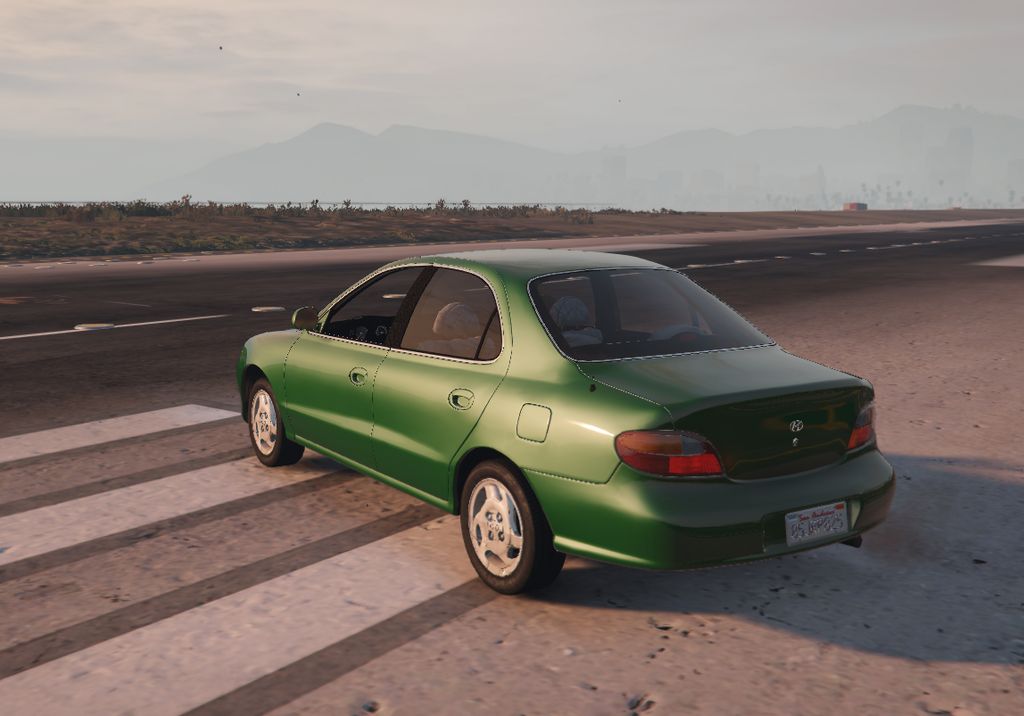 Hyundai Avante 1995 for GTA 5 — 5