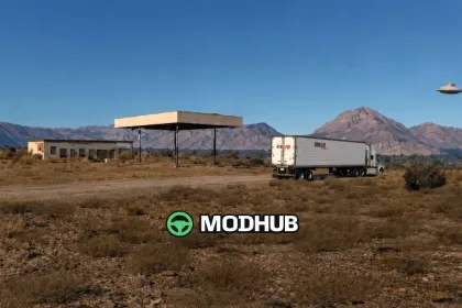 Karte Area 51 Add on With Garage v1.61 für ETS2