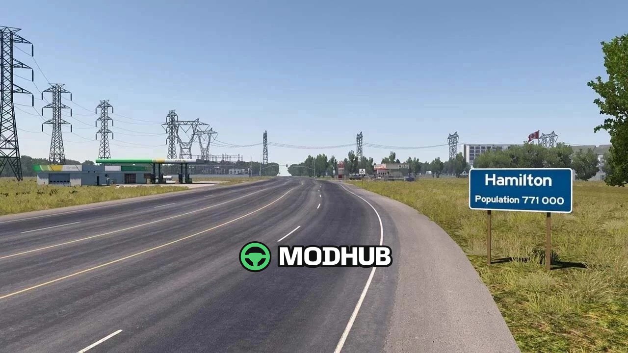 Karte Discover Ontario and Quebec v14-161 für ETS2