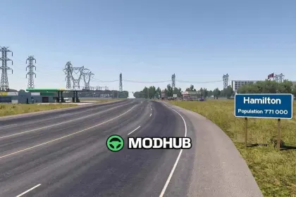 Karte Discover Ontario and Quebec v14-161 für ETS2 — 3