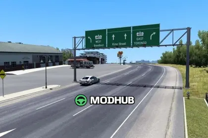 Karte Discover Ontario and Quebec v14-161 für ETS2 — 4