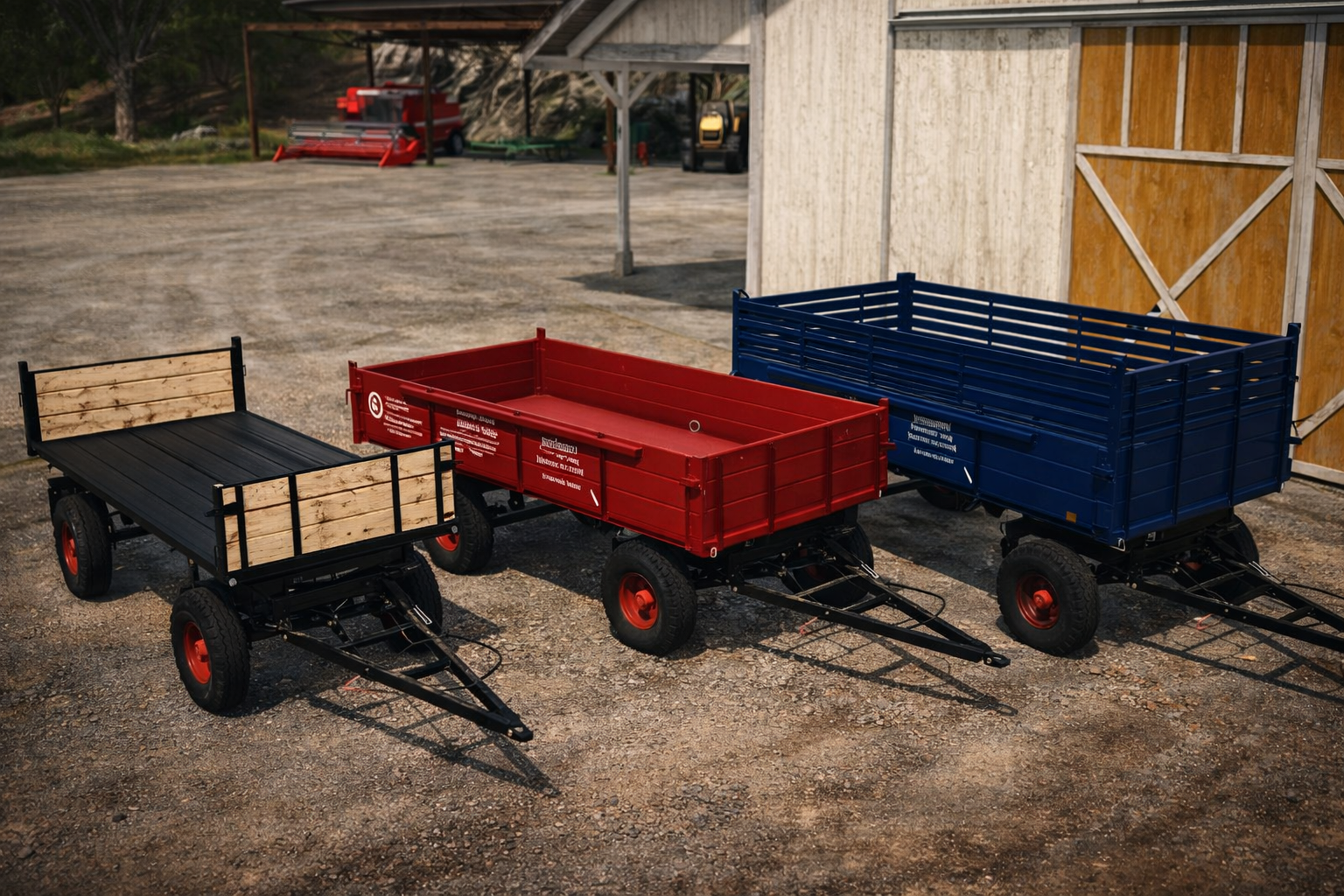 Mod na przyczepę 2PTS-4 887B v1100 dla Farming Simulator 25