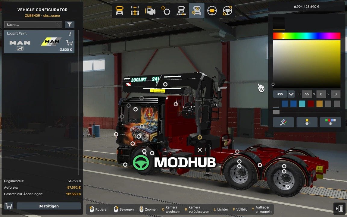 LKW MAN F2000 EVO von XBS v1.61 für ETS2