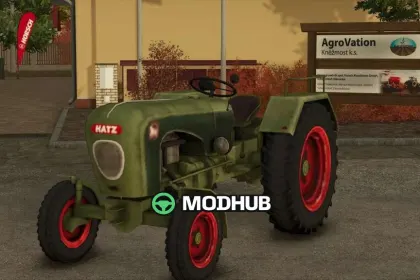 Ciągnik Hatz H340 Placeable v1.8 do FS25