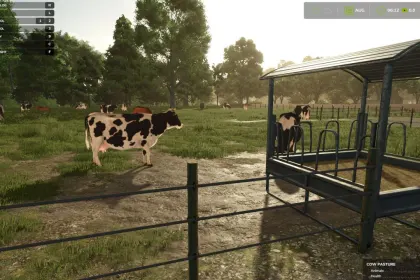 Ефективний Control animal pen capacity — Контроль Лімітів Тварин у Загонах FS25 — 2