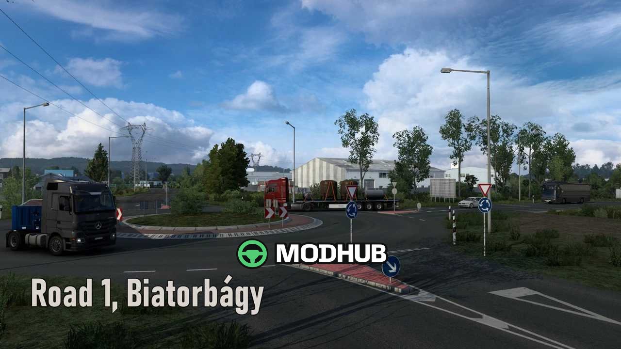 Карта HungaRebuild v0.1b 1.61 для ETS2