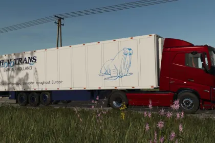 Schmitz HoVo Transport Trailer for Farming Simulator 25 — 3