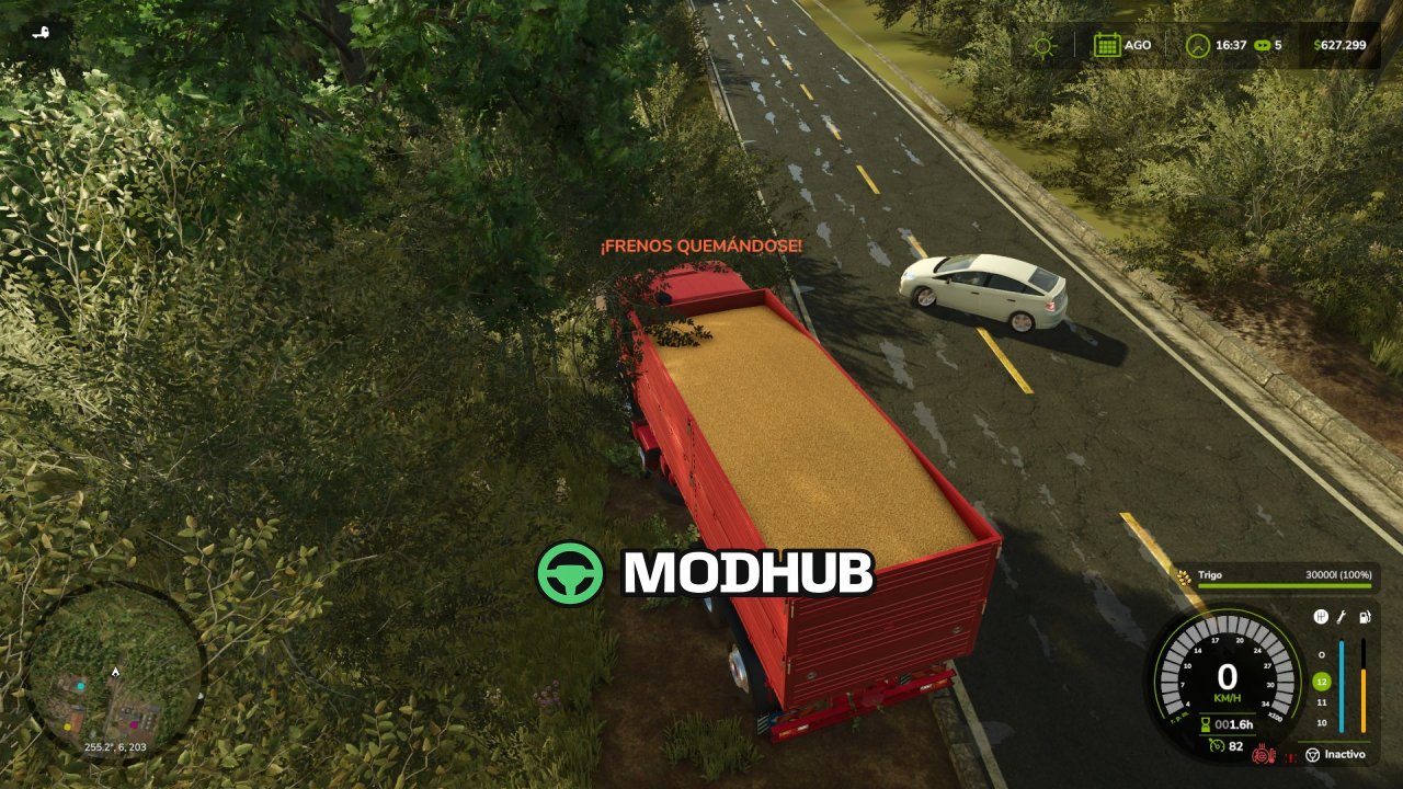 Реалістичні гальма V1.3 для FS25