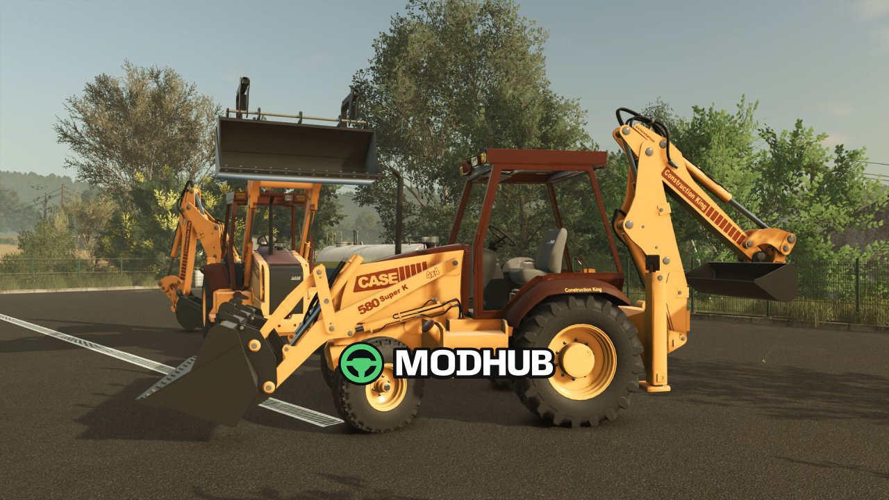 Baggerlader Case 580 Super K für FS25