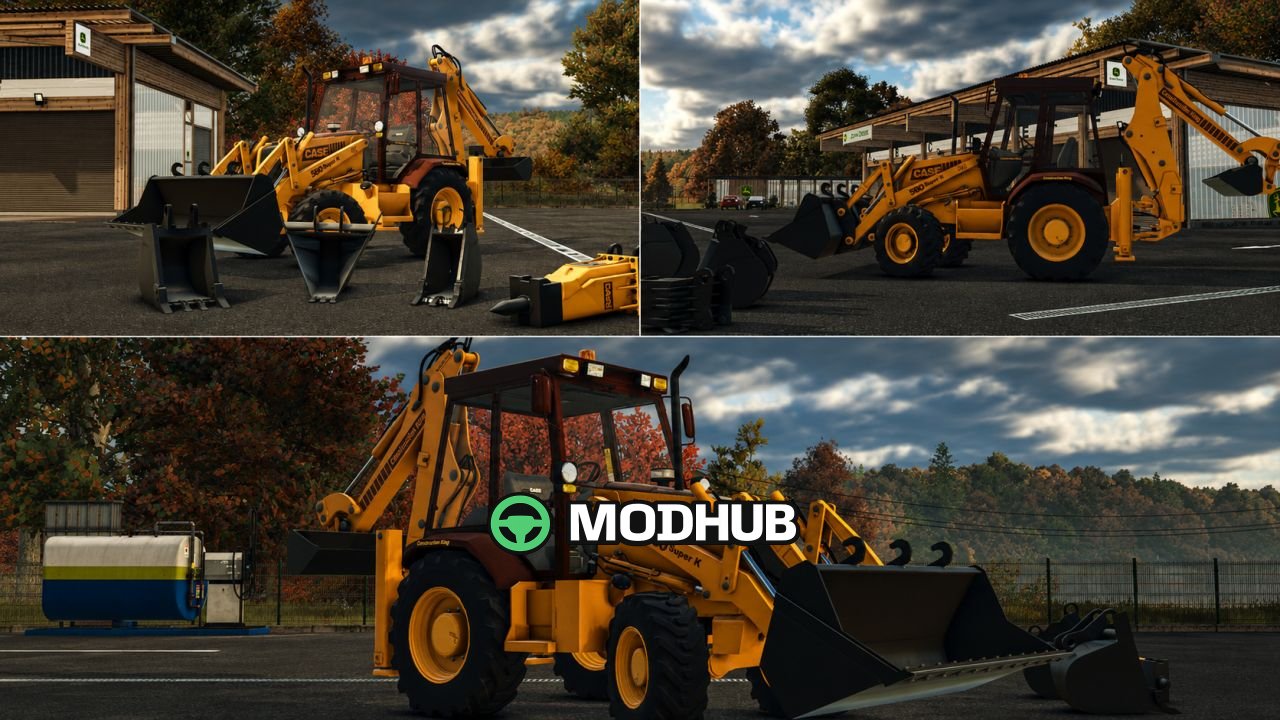 Baggerlader Case 580 Super K für FS25