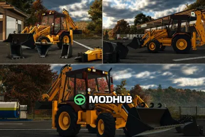 Baggerlader Case 580 Super K für FS25 — 3