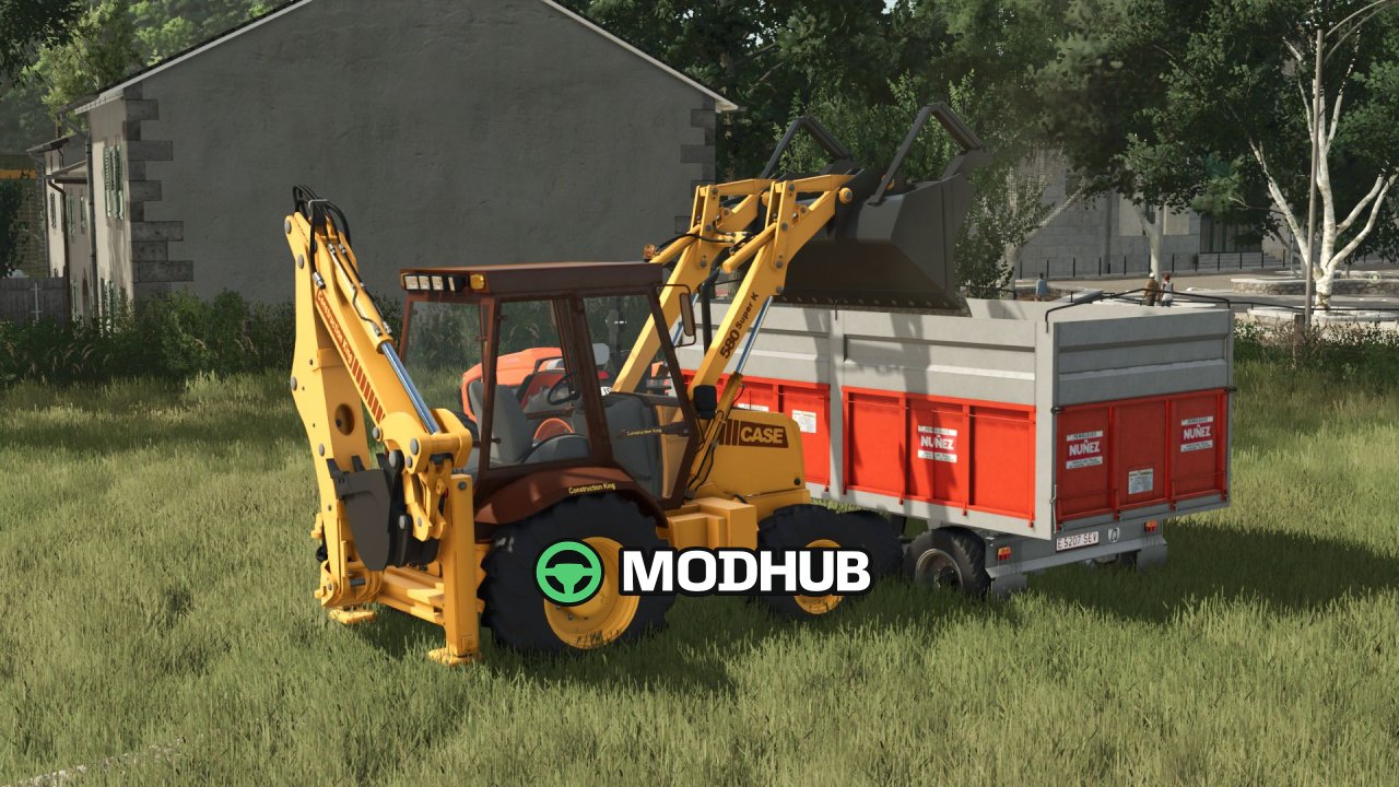 Baggerlader Case 580 Super K für FS25