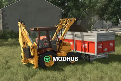 Baggerlader Case 580 Super K für FS25 — 5