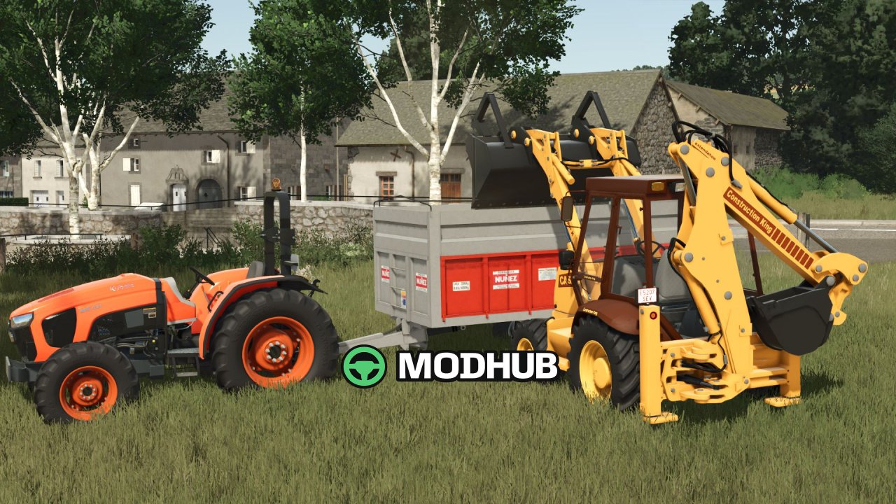 Baggerlader Case 580 Super K für FS25