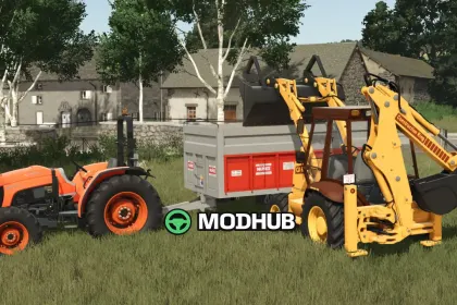 Baggerlader Case 580 Super K für FS25 — 6