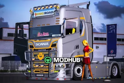 Пакет аддонів Scania R-S v1.61 для ETS2 — 2