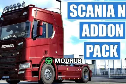 Scania NG Addons Pack v1.61 for ETS2