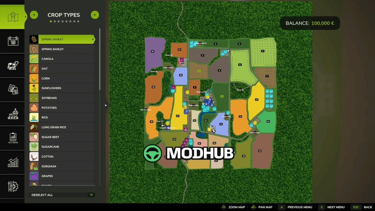 Карта Hof Grafenau v1.5 для FS25