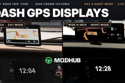 Приладова панель GPS для 2006 Crown Victoria (Road Trip: Ford) v1.0 для ATS