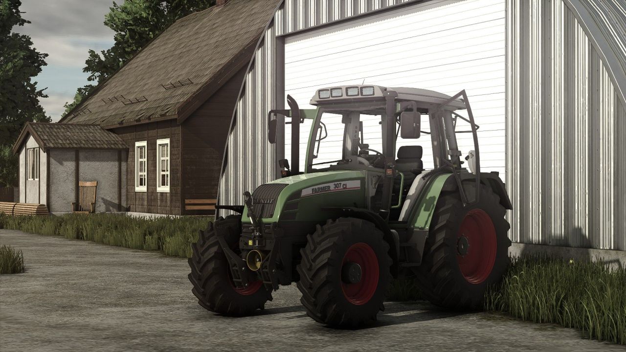 Legendarny Traktor Fendt Farmer 300 Ci (80–105 KM) do Farming Simulator 25