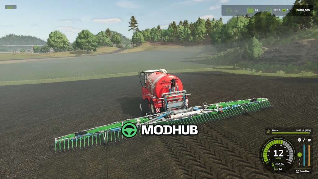 Цистерна Vervaet Hydro Trike Extended v2.0 для FS25