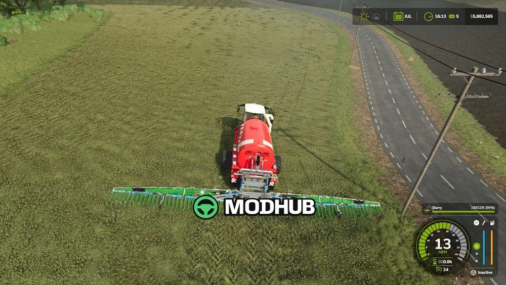 Цистерна Vervaet Hydro Trike Extended v2.0 для FS25