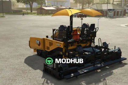 Асфальтоукладач CAT AP1055F для FS25