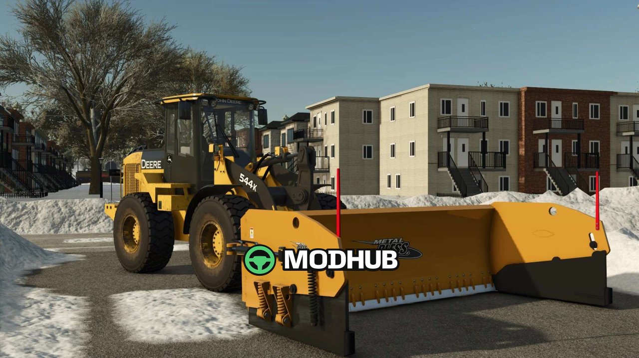 Снігоочисний відвал Metal Pless MaxxPro для FS25