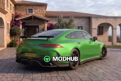 Автомобіль Mercedes AMG GT 63 S E Mansory v1.61 для ETS2 — 2